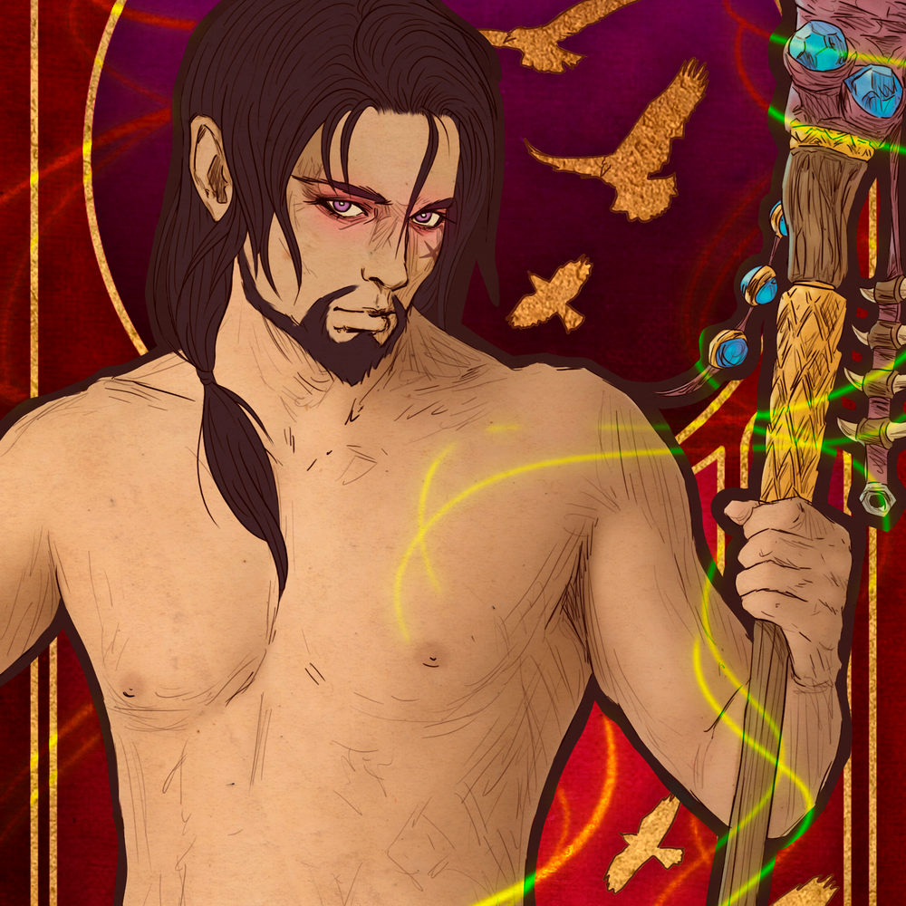 Medivh in Art Nouveau style