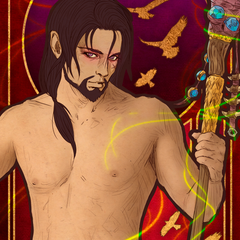 Medivh in Art Nouveau style