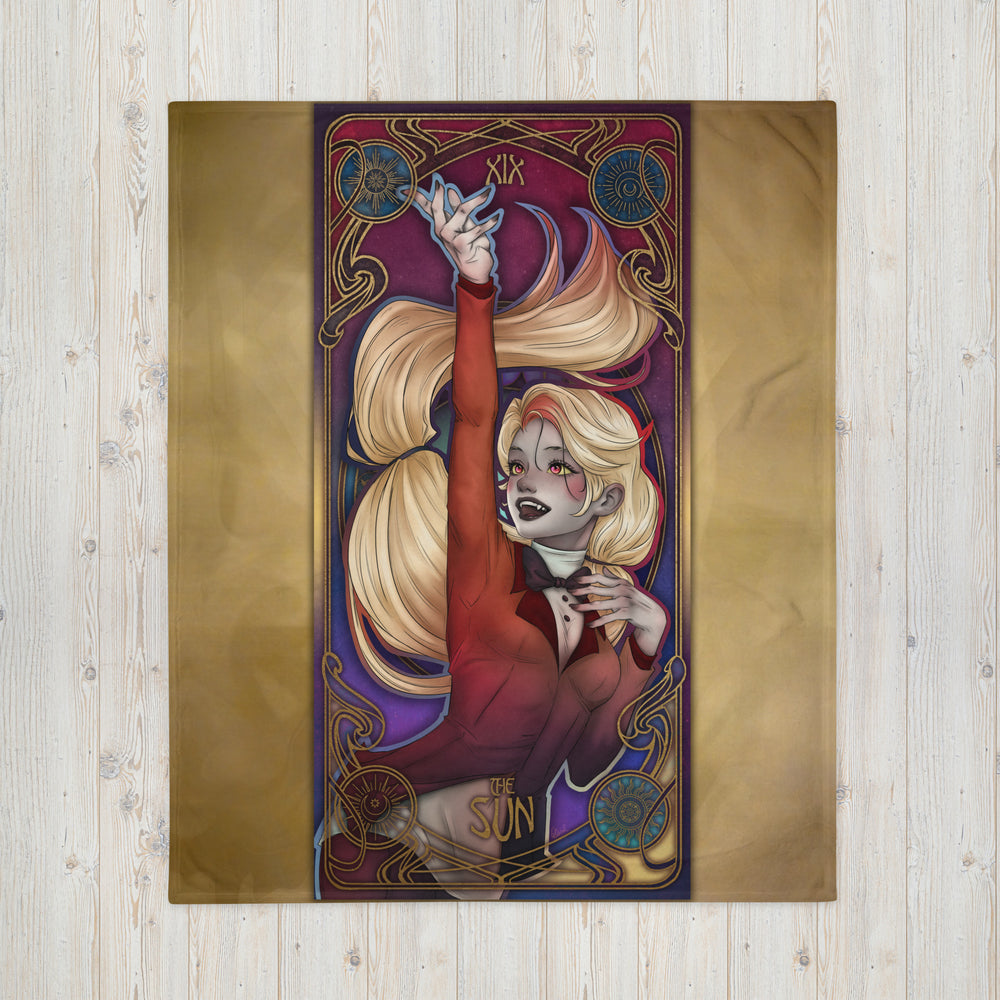 Charlie Tarot Card 🔥 Hellish Blankets ~ Mantas Infernales