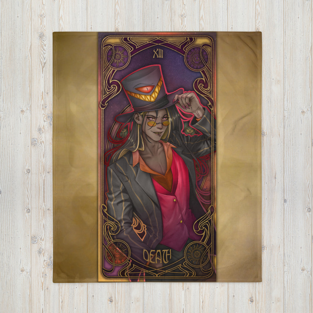 Sir Pentious Tarot Card 🔥 Hellish Blankets ~ Mantas Infernales
