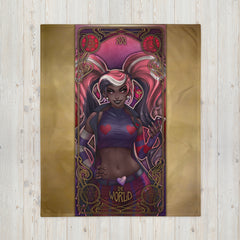 Velvette Tarot Card 🔥 Hellish Blankets ~ Mantas Infernales