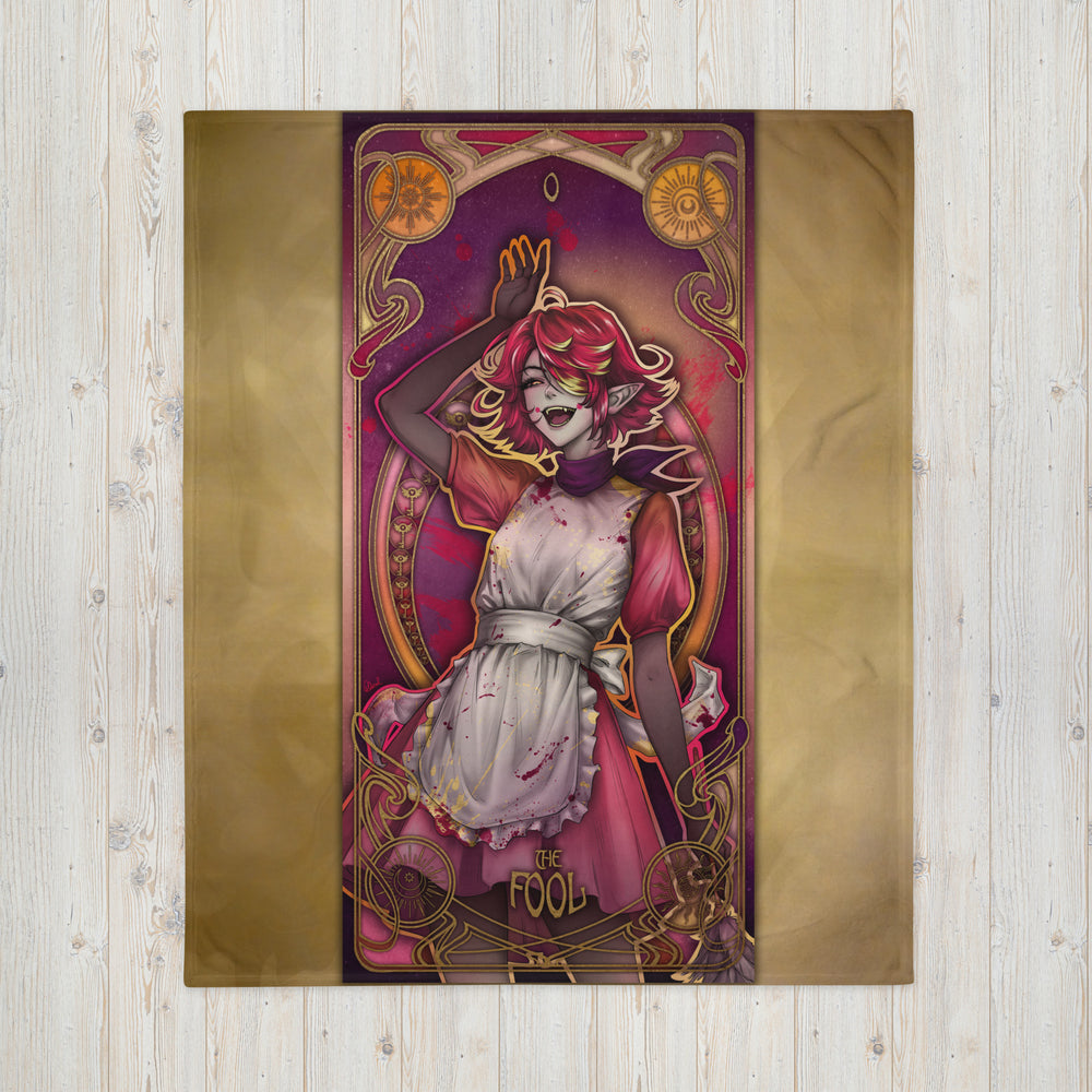 Niffty Tarot Card 🔥 Hellish Blankets ~ Mantas Infernales