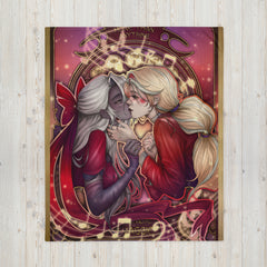 Charlie & Vaggie 🔥 Hellish Blankets ~ Mantas Infernales