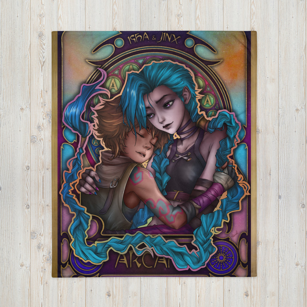 Isha & Jinx  💎 Hexblankets ~ HexMantas