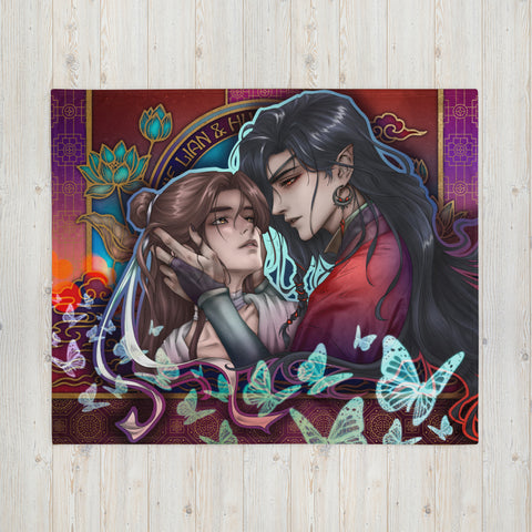 Hualian ♥️ Fanart Blankets ~ Mantas Fanart