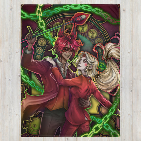 Alastor & Charlie 🔥 Hellish Blankets ~ Infernal Blankets
