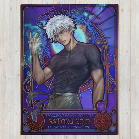 Gojo ♥️ Fanart Blankets ~ Mantas Fanart