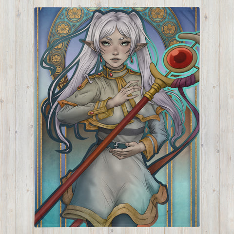 Frieren ♥️ Fanart Blankets ~ Mantas Fanart
