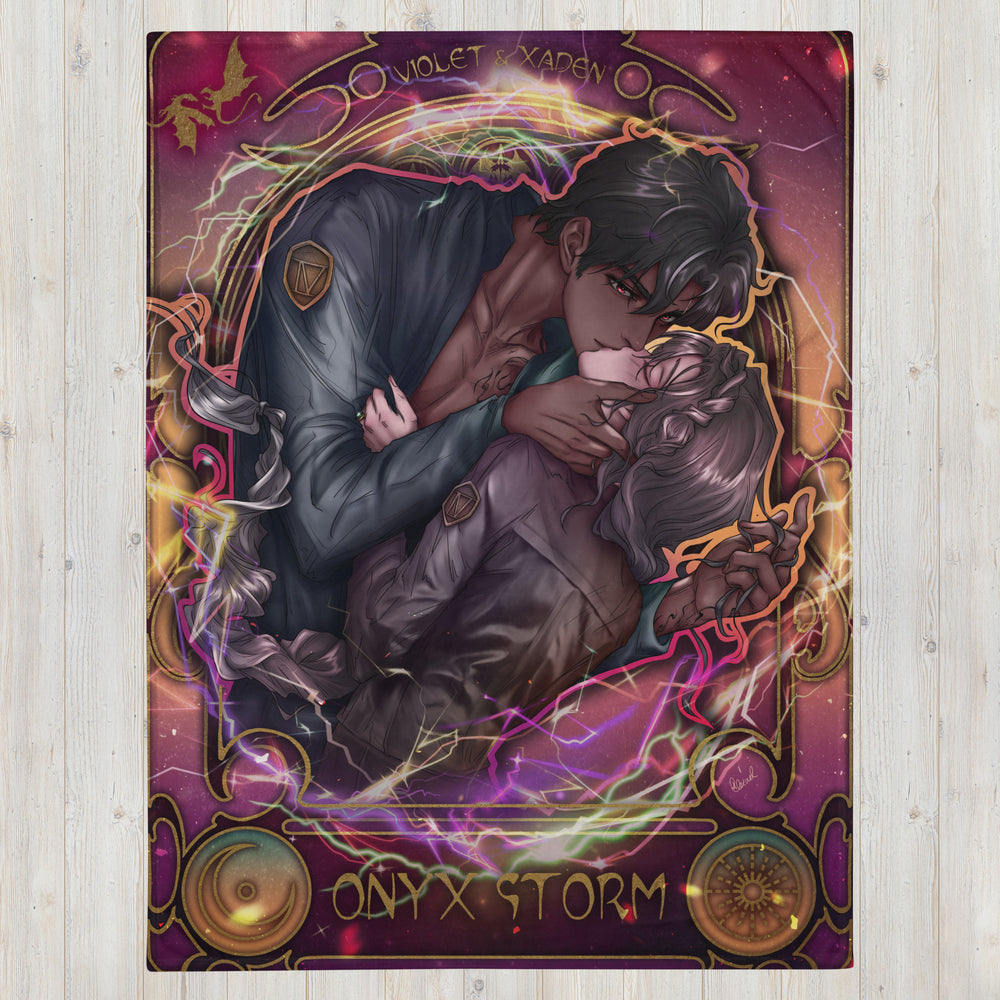 Onyx Storm ♥️ Fanart Blankets ~ Mantas Fanart