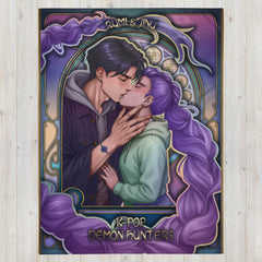 Rumi & Jinu Kiss ♥️ Fanart Blankets ~ Mantas Fanart