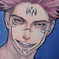 Sukuna (ink, colored pencils and markers)