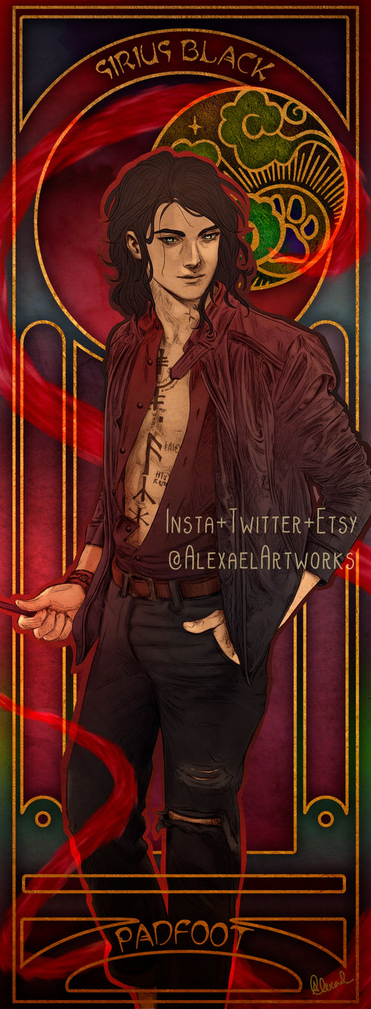 Sirius in Art Nouveau style