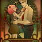 Loid &amp; Anya in Art Nouveau style