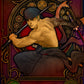 Zoro in Art Nouveau style