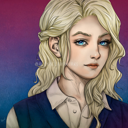Moon (detailed close-up portrait)