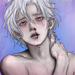 Ash Allen (detailed close-up portrait)