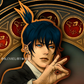 Aki in Art Nouveau style