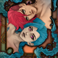 Vi & Jinx in Art Nouveau style