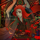Kurama in Art Nouveau style