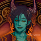 Sasha in Art Nouveau style