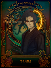 Tenshi in Art Nouveau style