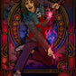 Eddie Munson in Art Nouveau style