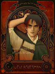 Levi in Art Nouveau style