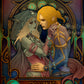 Anduin & Sylvanas in Art Nouveau style