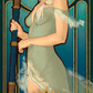 Jaina in Art Nouveau style